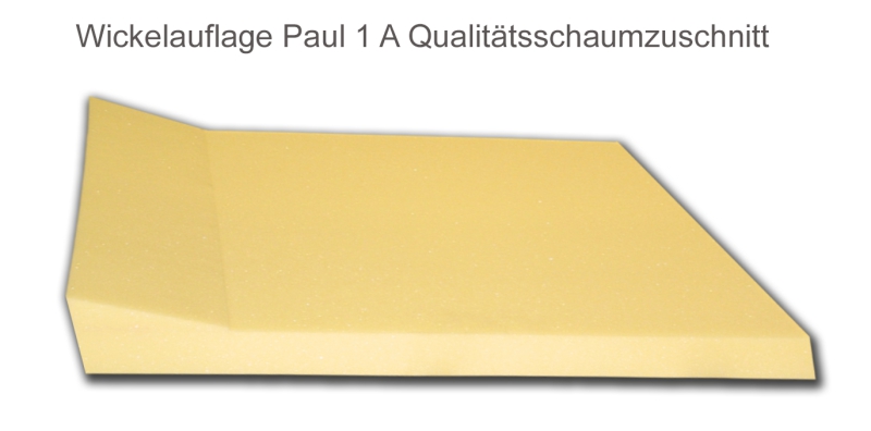 Atmolon Wickeltischauflage Paul mit einer Aufkantung