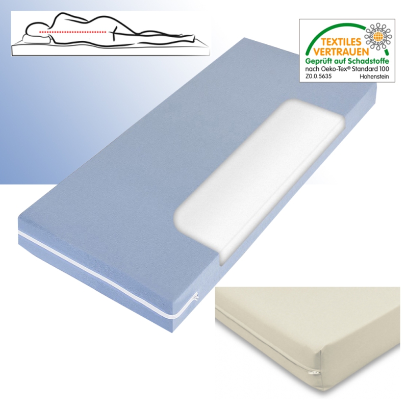Matratze mit Pu Bezug nach B1